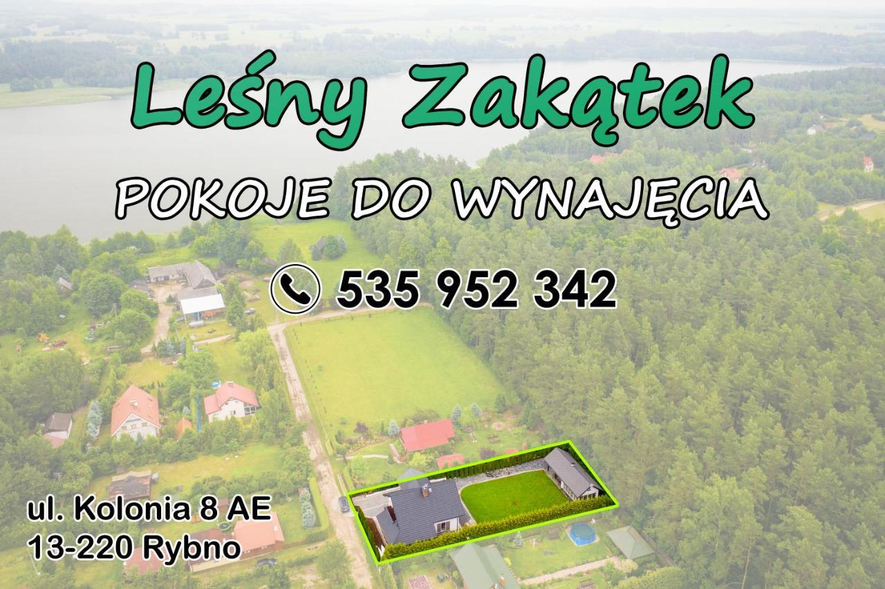 Lesny Zakatek Villa Rybno  Exteriör bild